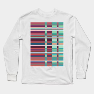 Striped V W 2022 Long Sleeve T-Shirt